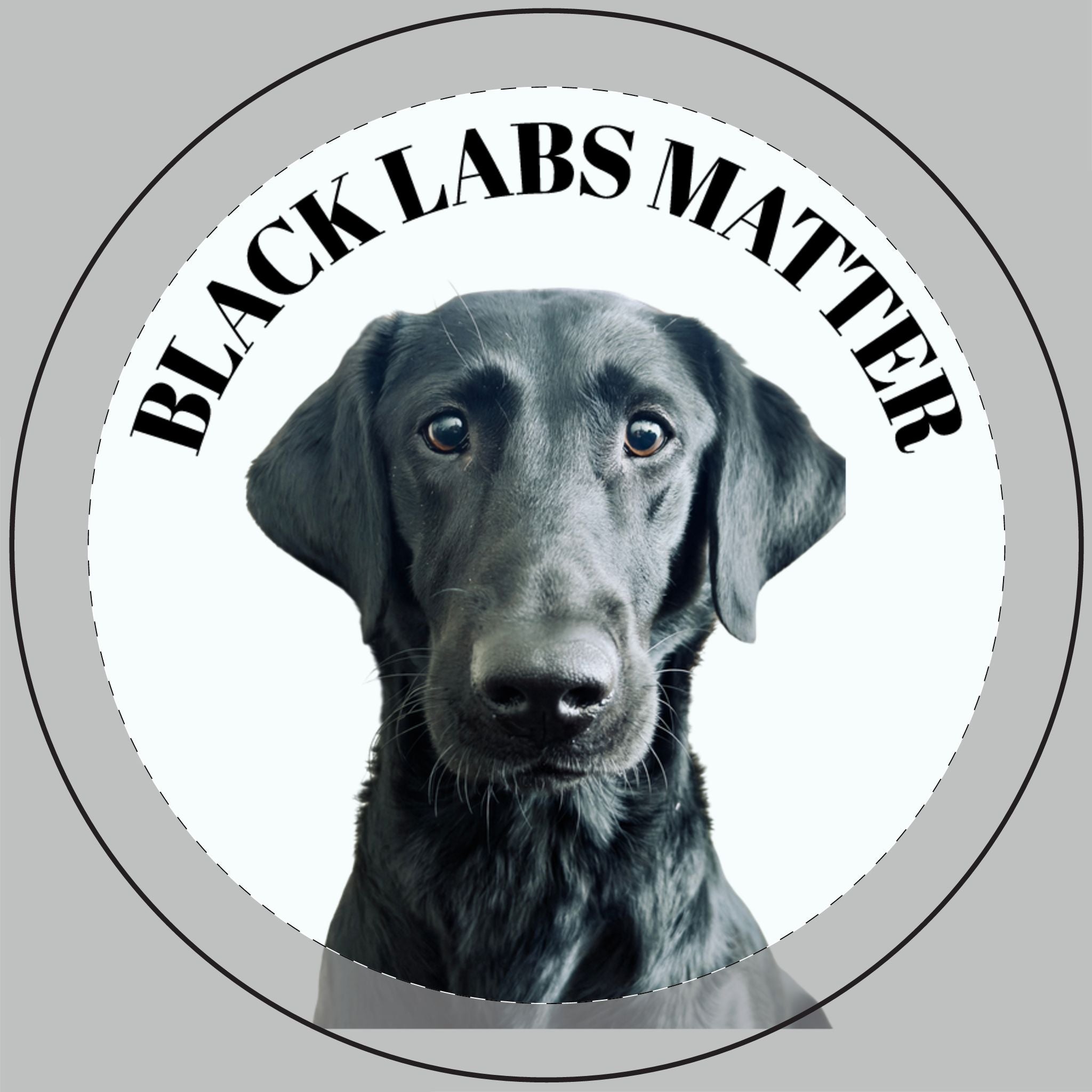 Black Labs Matter Soy Candle