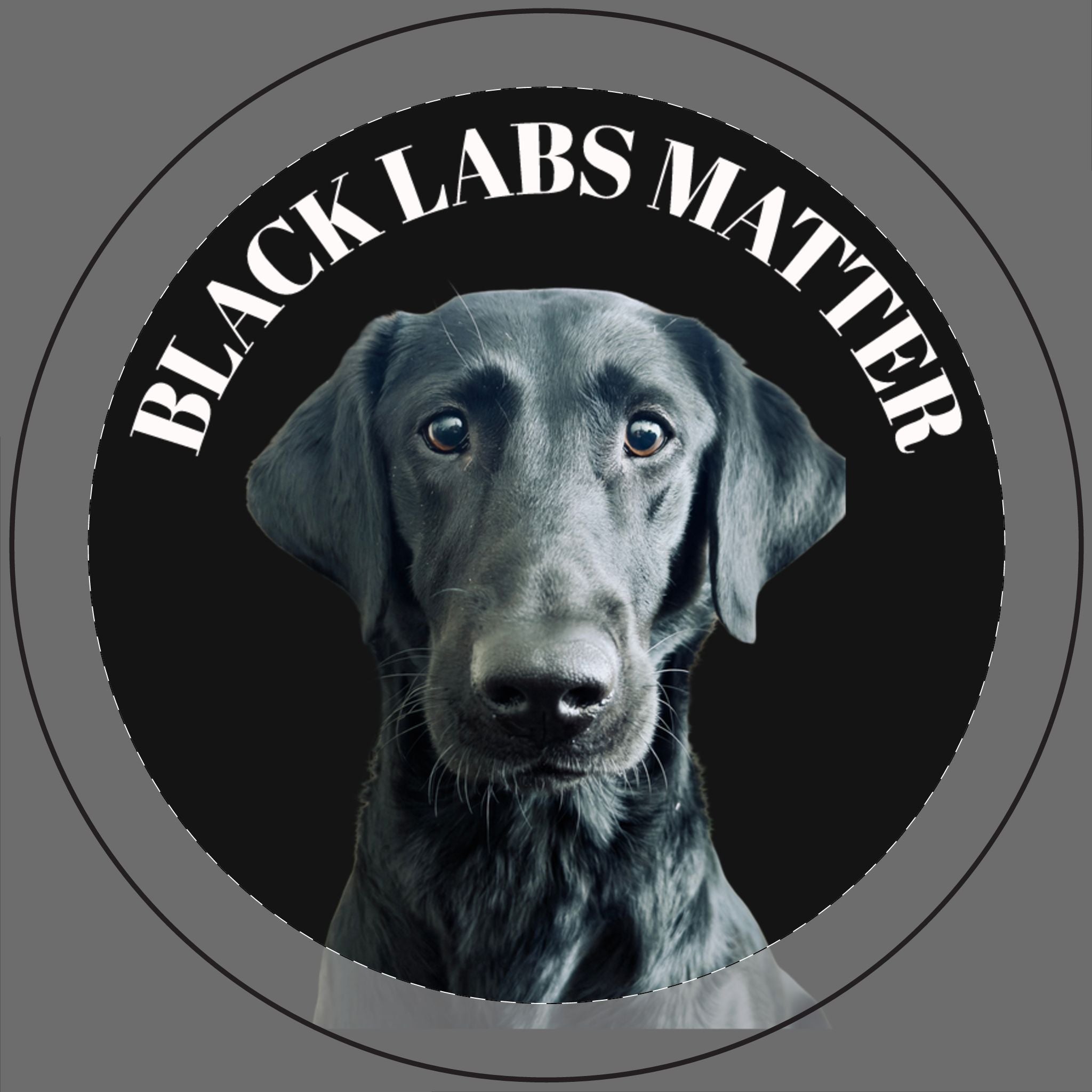 Black Labs Matter Soy Candle