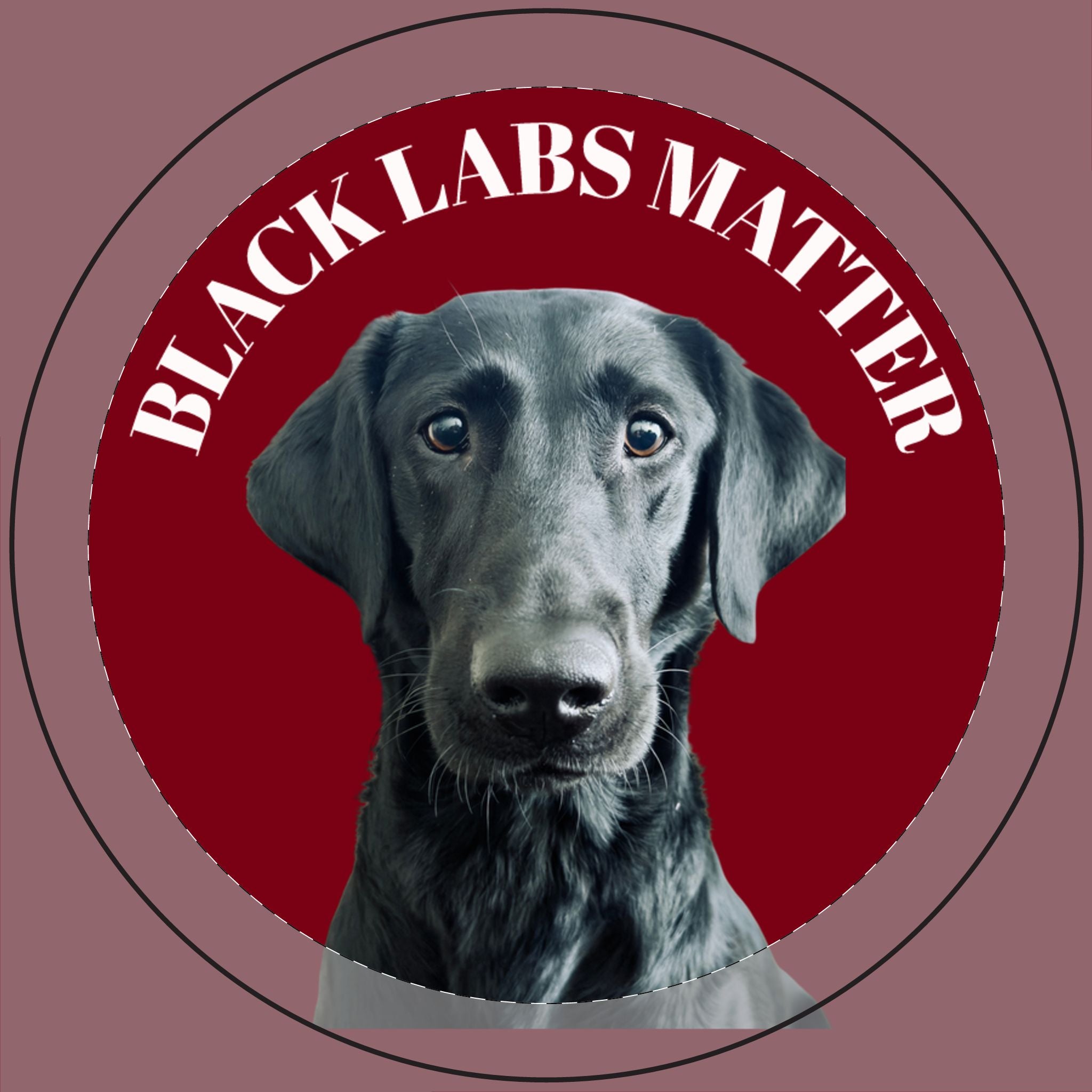Black Labs Matter Soy Candle