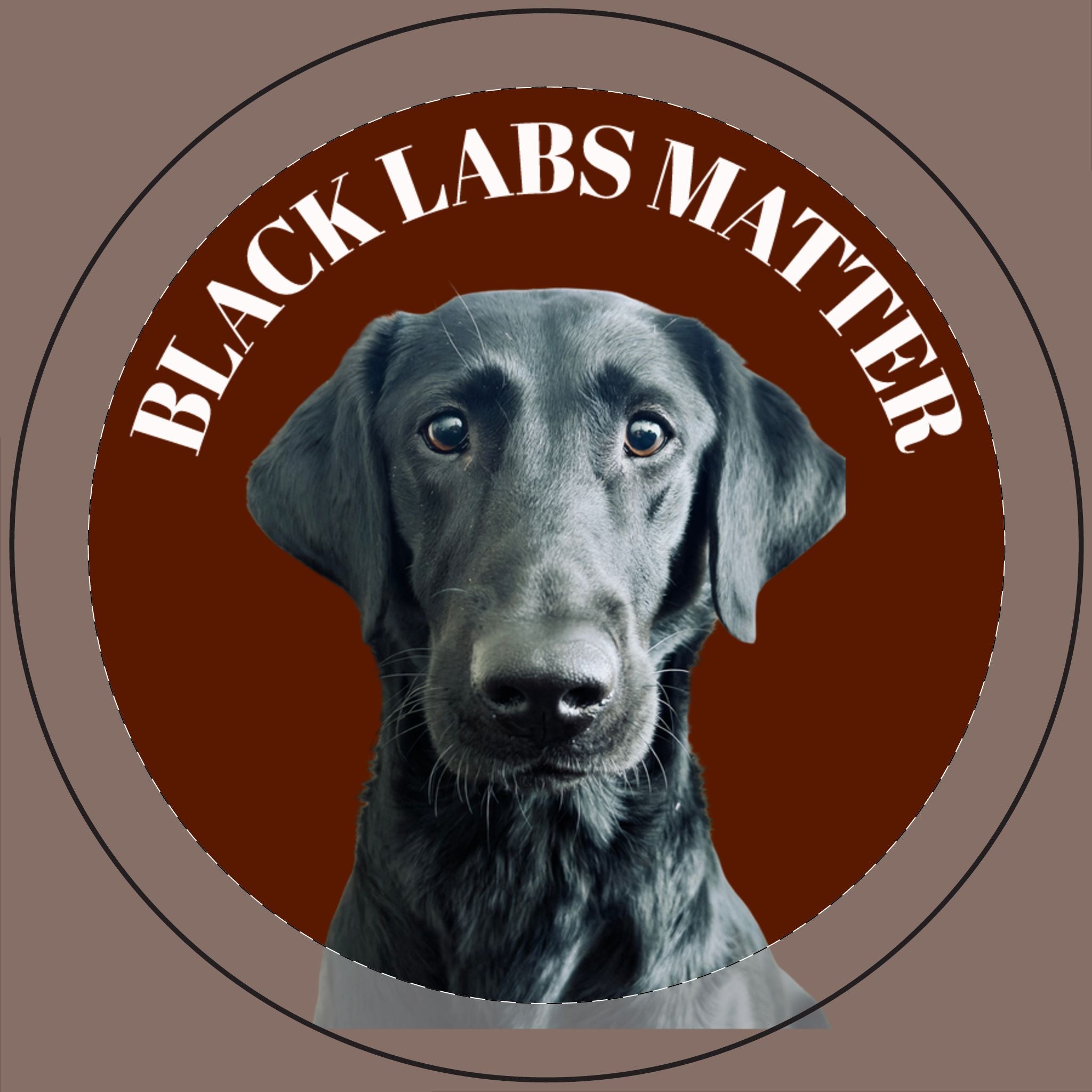 Black Labs Matter Soy Candle