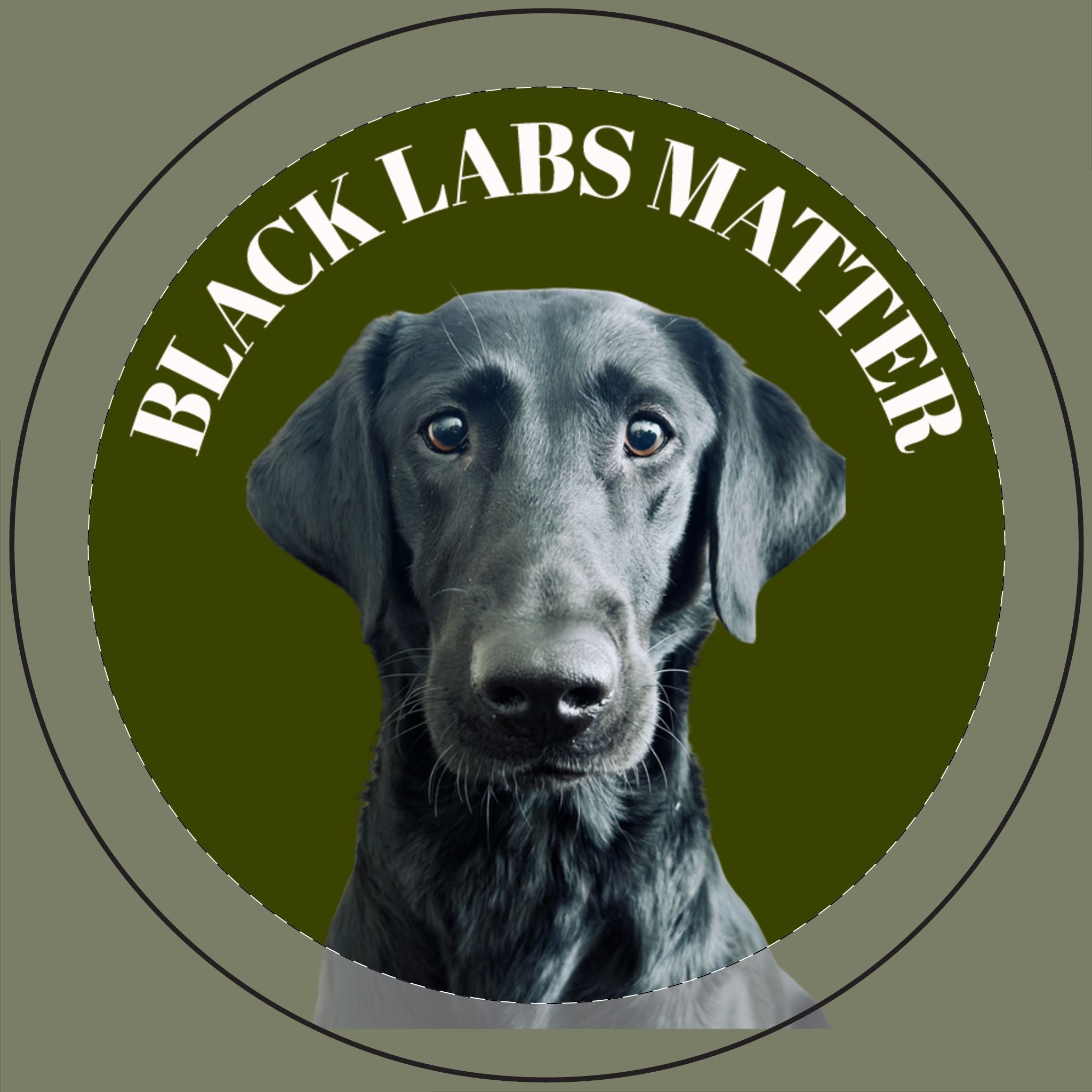 Black Labs Matter Soy Candle